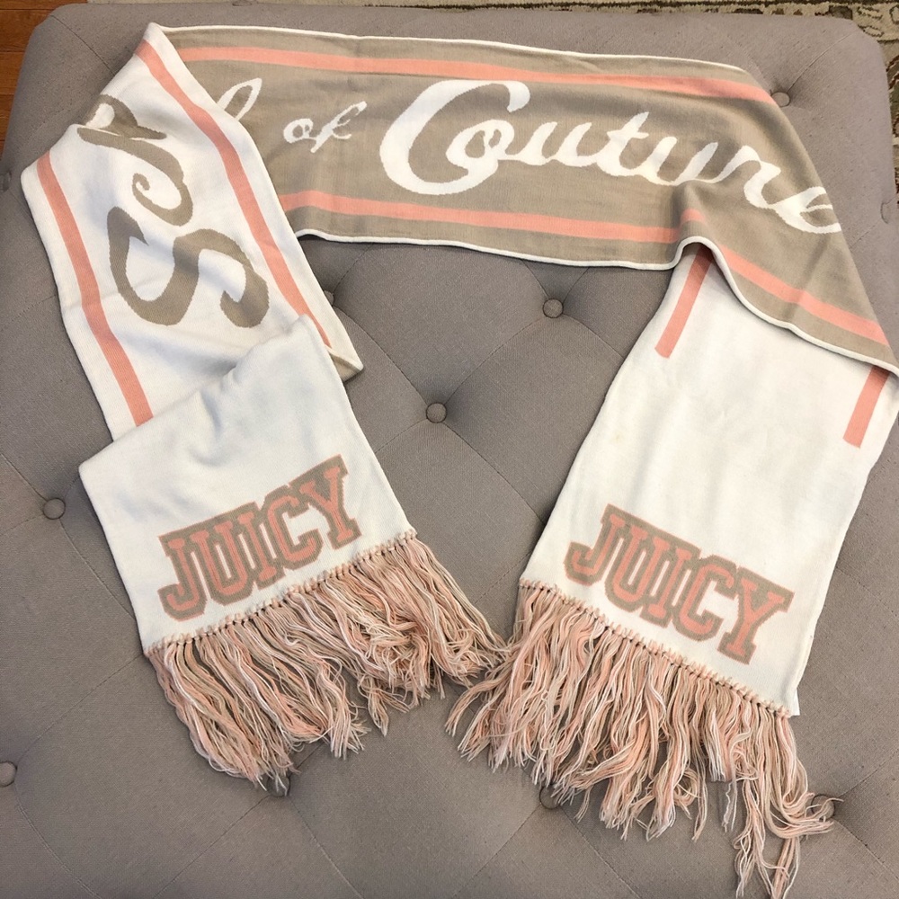 Juicy Couture “School of Couture” Scarf - Picture 1 of 6